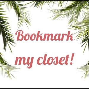 Like This Listing to Bookmark My Closet